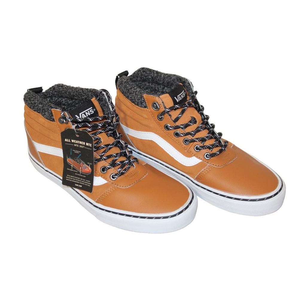 Vans Sk8 Hi MTE Glazed Ginger Size 9